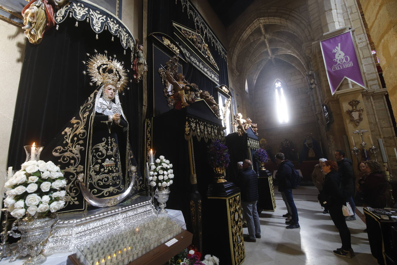 Las veneraciones del primer viernes de marzo en Córdoba, en imágenes