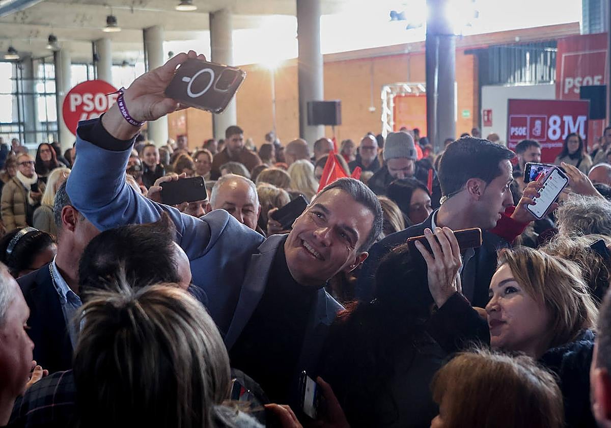 Pedro Sánchez, esta mañana
