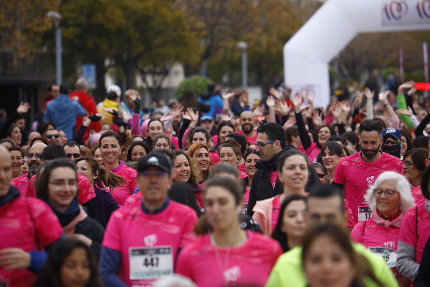 La populosa &#039;Pink Running&#039; en Córdoba, en imágenes