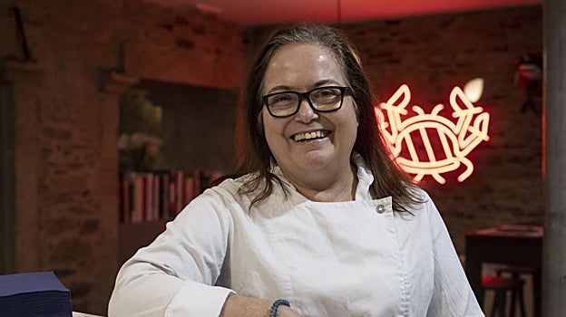 María José Ramil es la propietaria del restaurante Casa dos Xacobes