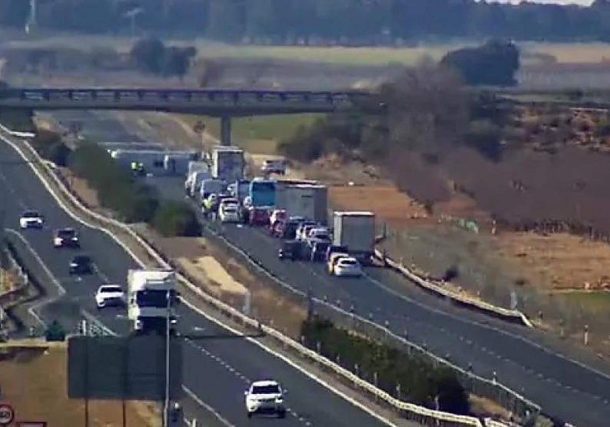 Accidente sufrido por el autobús en el que viajaban los integrantes de la Escuela de Baloncesto Albacete