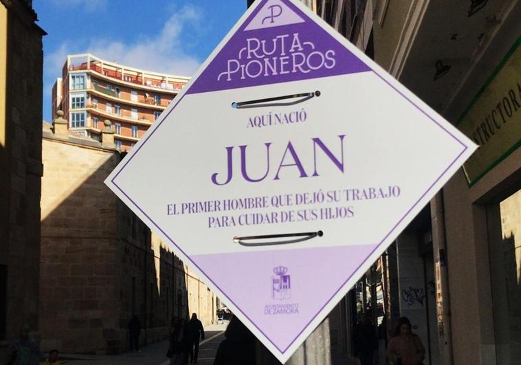 La irónica campaña del Ayuntamiento de Zamora por el 8M con carteles dedicados a hombres