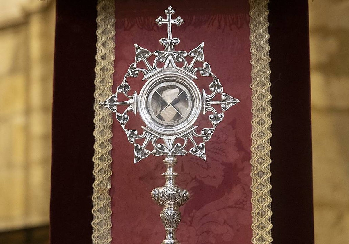 Las cuatro reliquias de Tierra Santa que irán como estreno en el paso del Señor del Calvario