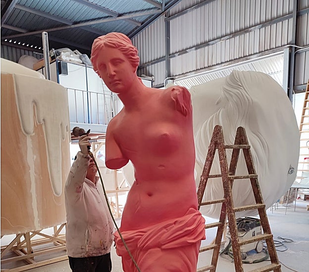 Recreación del helado 'La Venuseta'