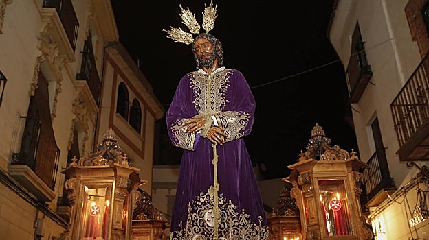 Jesús de la Sangre, en su vía crucis