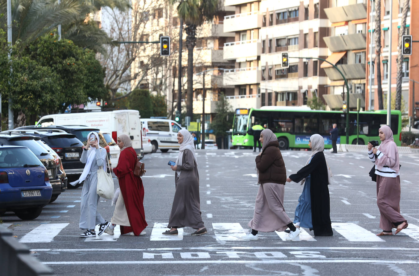 La reivindicativa manifestación del 8-M en Córdoba, en imágenes