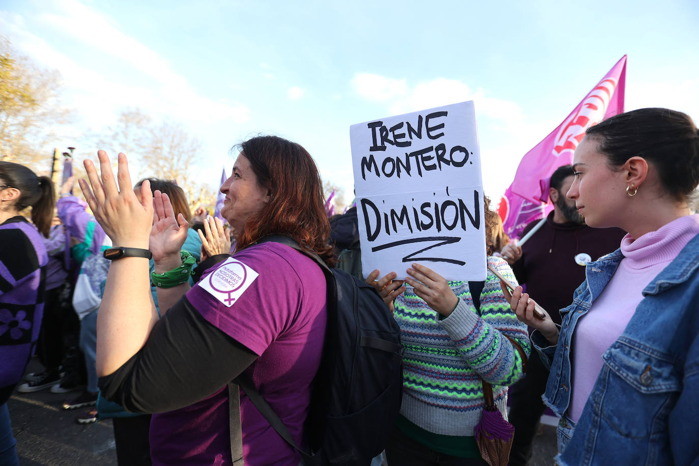 La reivindicativa manifestación del 8-M en Córdoba, en imágenes
