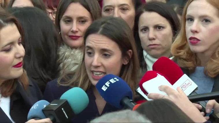 Irene Montero insta a "acuerparse": "No vamos a dar un paso atrás"