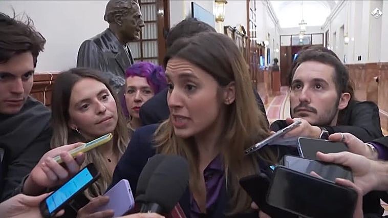 Montero: “Lo que está en riesgo no es el Gobierno de coalición, son los derechos de las mujeres"