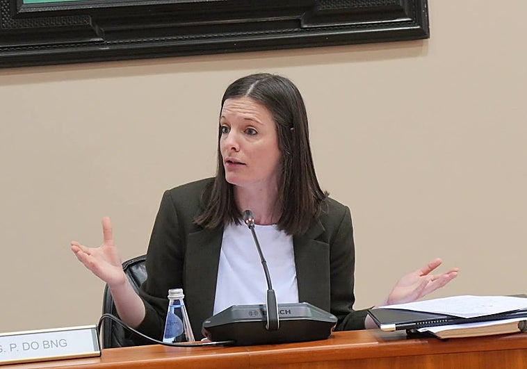 La número dos del BNG llama «perro» Sánchez al presidente del Gobierno en el Parlamento gallego