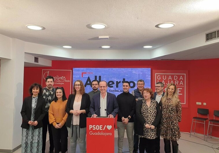 Un tercio de independientes y perfiles diversos, en la lista del PSOE en Guadalajara