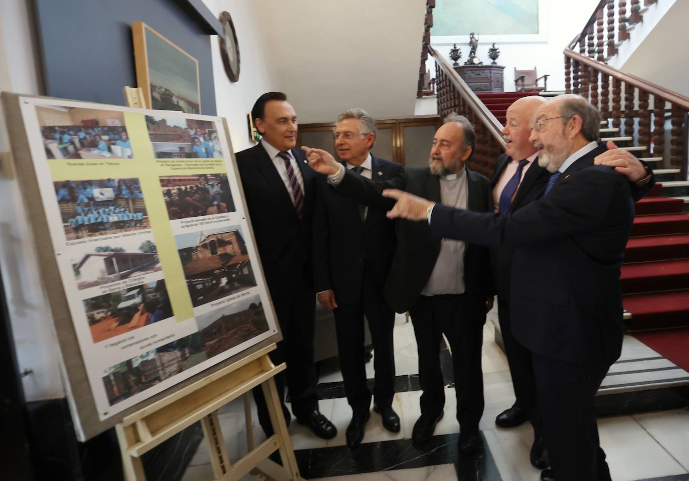 El almuerzo solidario de la Fundación Bangassou, en imágenes