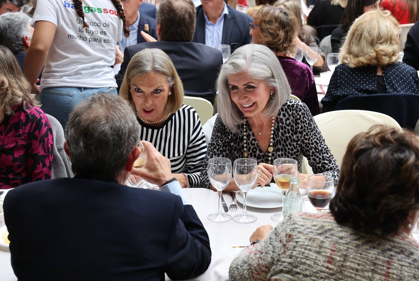 El almuerzo solidario de la Fundación Bangassou, en imágenes