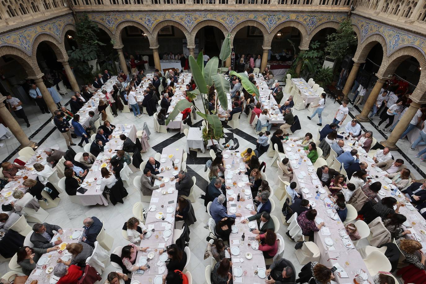 El almuerzo solidario de la Fundación Bangassou, en imágenes
