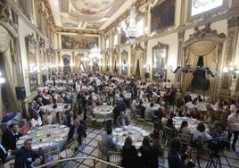 La Córdoba más solidaria se da cita en el tradicional almuerzo de la Fundación Bangassou