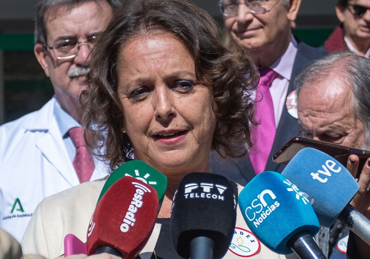 La consejera de Salud, Catalina García