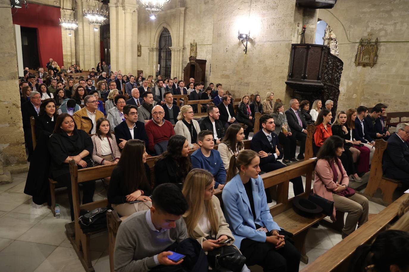 El pregón de la Juventud de la Semana Santa de Córdoba, en imágenes