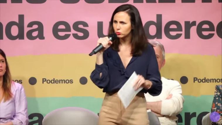 Belarra insta al PSOE a aprobar la ley de vivienda "aunque sea por electoralismo"