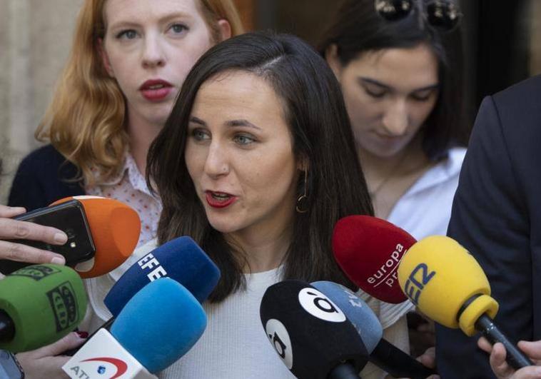 Belarra arremete contra el PSOE por la Ley de Seguridad Ciudadana: «Hoy se ha buscado el choque»