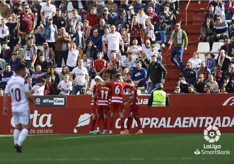 1-2: El Albacete, impotente contra el Granada, un señor equipo