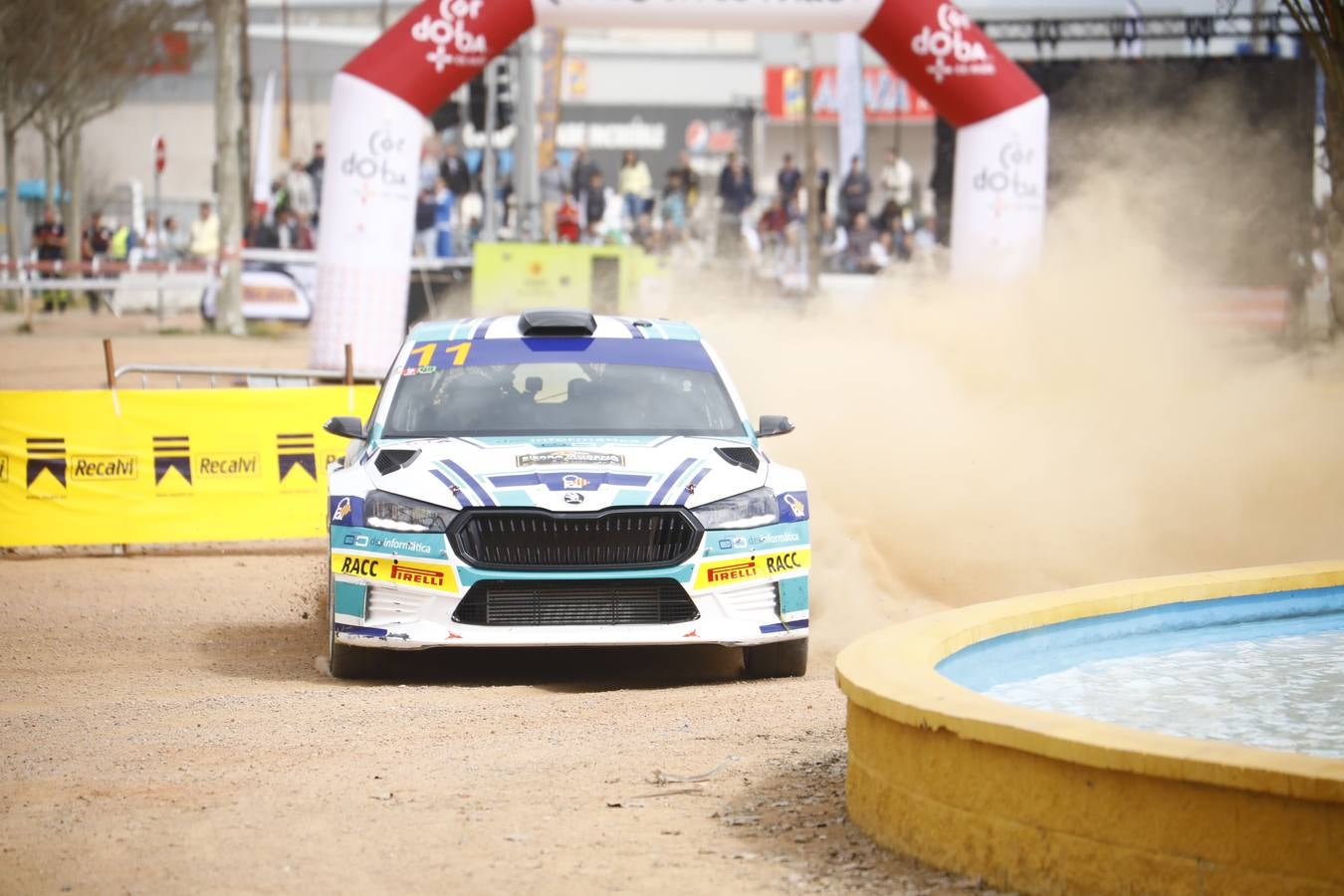 Las mejores imágenes del tramo urbano del Rallye Sierra Morena 2023