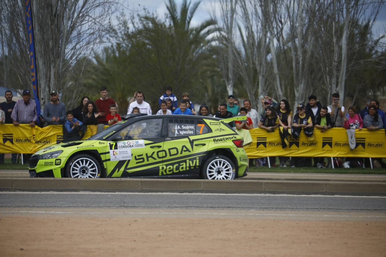 Las mejores imágenes del tramo urbano del Rallye Sierra Morena 2023