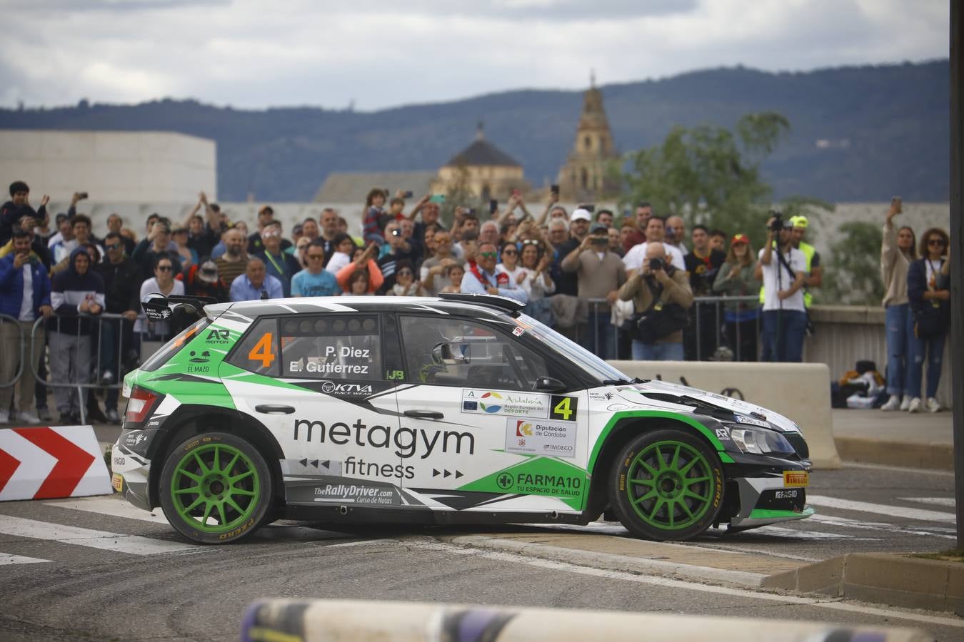 Las mejores imágenes del tramo urbano del Rallye Sierra Morena 2023