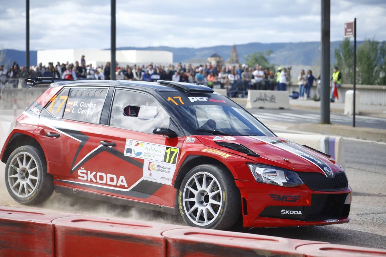 Las mejores imágenes del tramo urbano del Rallye Sierra Morena 2023