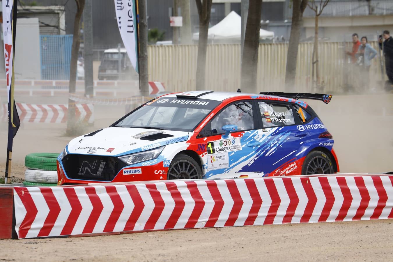 Las mejores imágenes del tramo urbano del Rallye Sierra Morena 2023