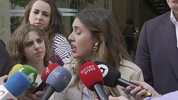 Montero pide un pacto con Sumar "lo antes posible" para poder "dar certezas ya" en las elecciones