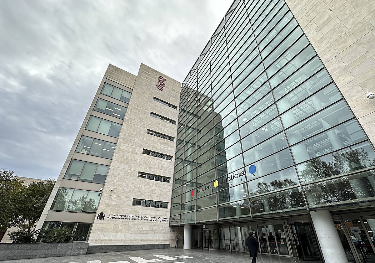 Imagen de archivo de la Ciudad de la Justicia de Valencia