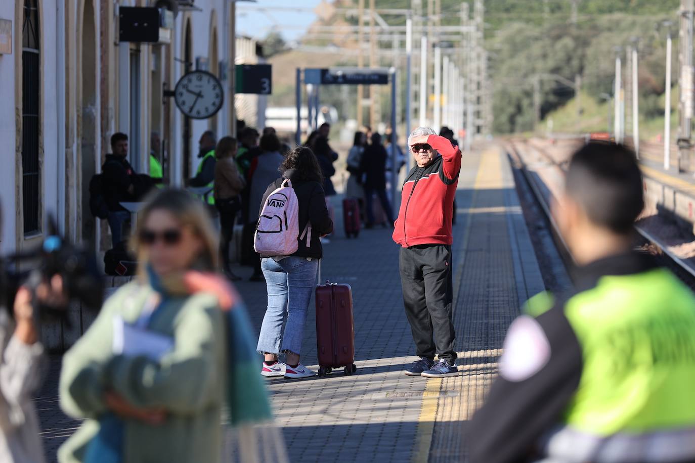 El viaje inaugural del tren de proximidad entre Palma y Villa del Río, en imágenes