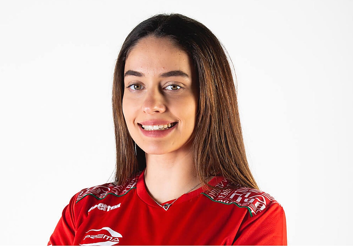 Imagen de la piloto Marta García con el equipo Prema Racing