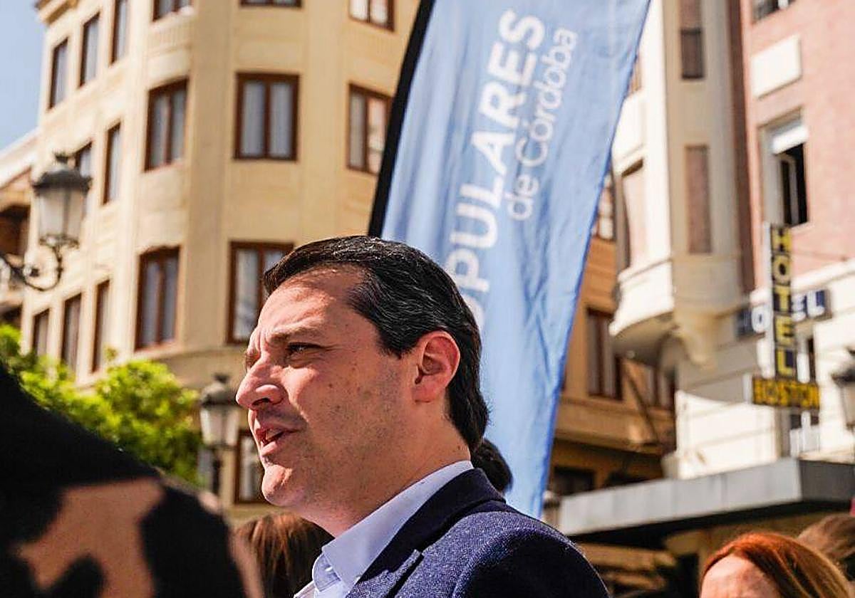 El candidato del PP a la Alcaldía de Córdoba, José María Bellido (PP)