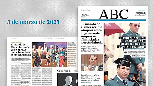 Un escándalo destapado por ABC le cuesta el puesto a la directora de la Guardia Civil