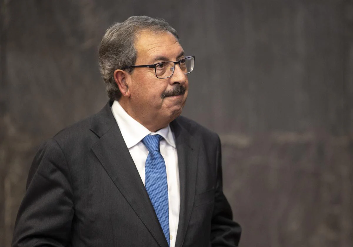 El presidente interino del Consejo General del Poder Judicial, Rafael Mozo