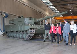 Los tanques 'Leopard' que España enviará a Ucrania se probarán la semana que viene en Cerro Muriano