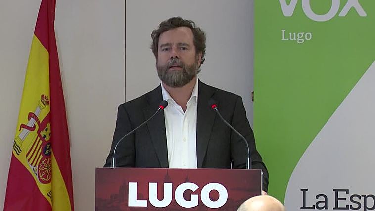 Vox cree que Galicia "no es fácil" para ellos porque el nacionalismo "campa a sus anchas"