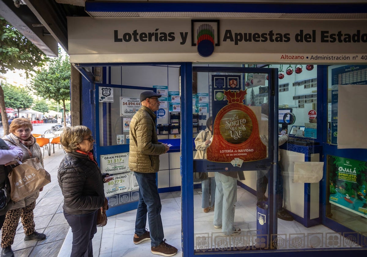 Administración de lotería, en una imagen de archivo