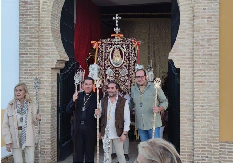 La Hermandad del Rocío de Toledo ha realizado este fin de semana su peregrinación al santuario