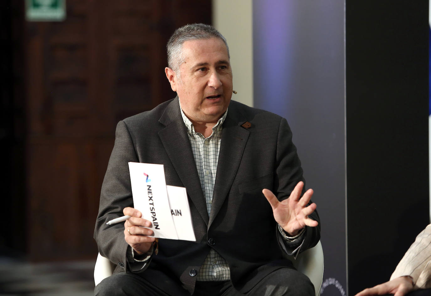 Alberto Velázquez, colaborador de ABC, moderador de la mesa 'Talento en Bruto'