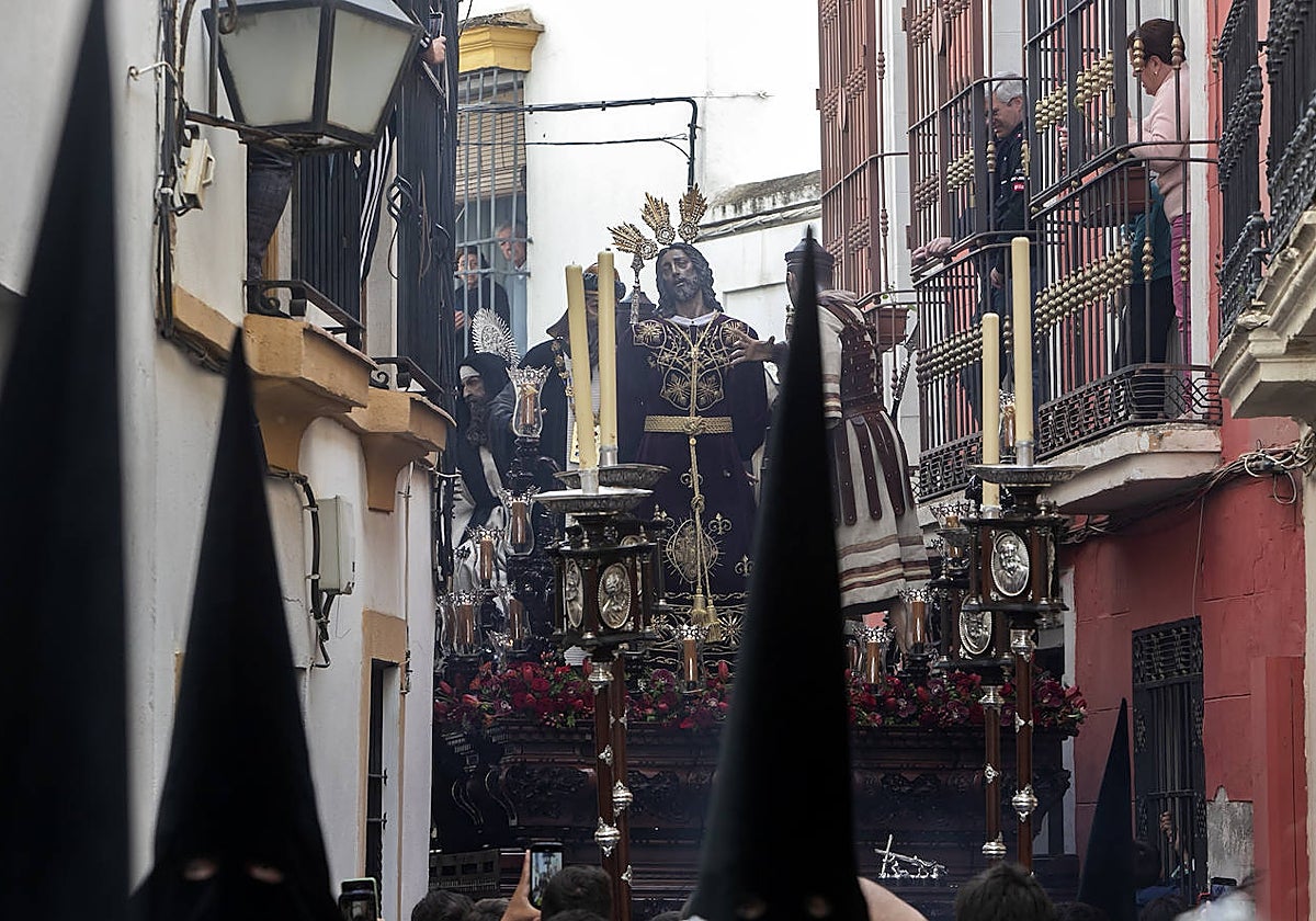El Señor del Perdón, en su paso el Miércoles Santo