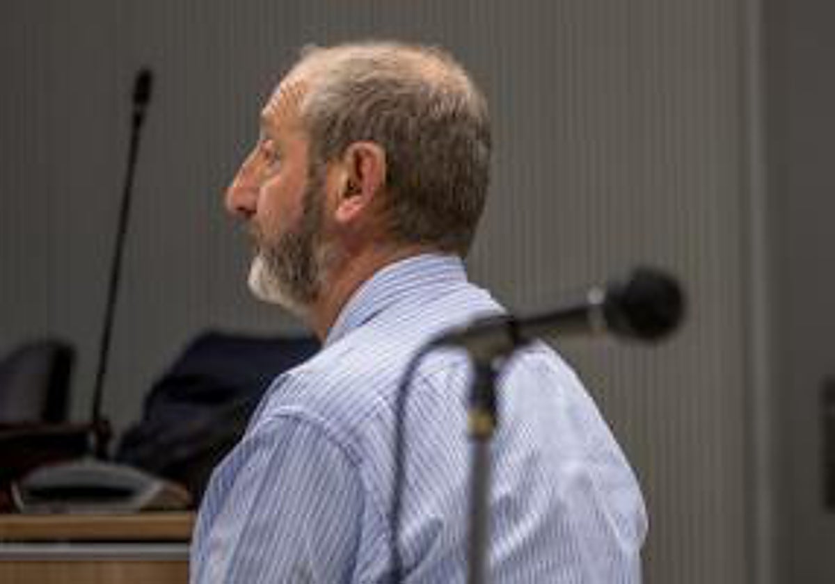 Francisco Javier Almeida, el acusado durante el juicio que se sigue contra él por violar y asesinar al pequeño Álex en Lardero (La Rioja)