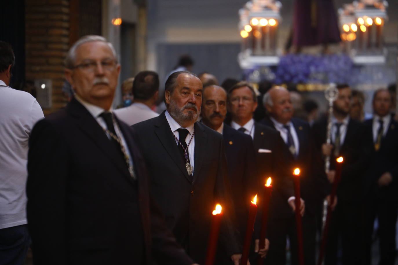 El vía crucis del Señor del Soberano Poder en Córdoba, en imágenes