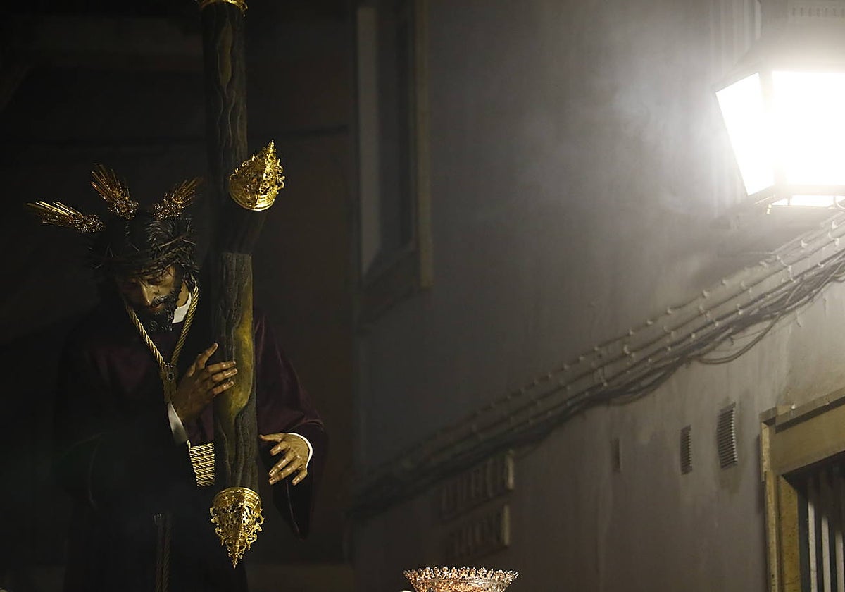Jesús del Soberano Poder, durante su vía crucis