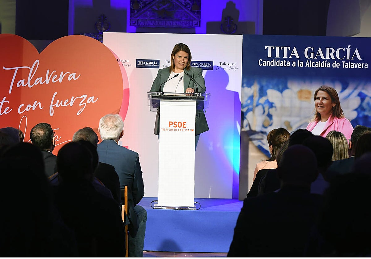 Tita GarcíaÉlez anuncia su candidatura a la Alcaldía de Talavera