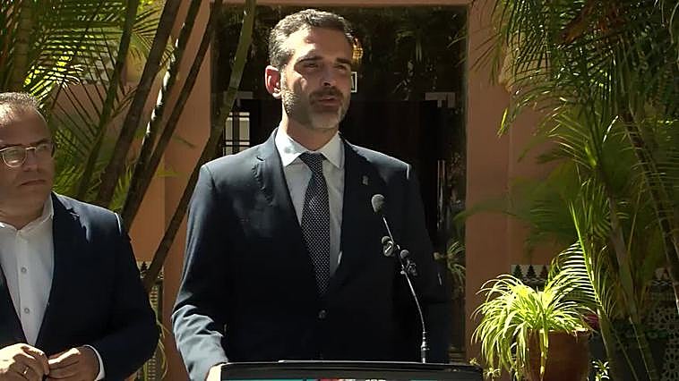 Fernández-Pacheco presenta el Parque Azul de Vida Submarina de Almuñécar-La Herradura