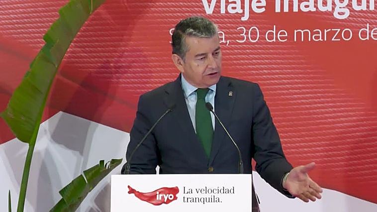 El operador Iryo se estrena en Andalucía: "Nueva etapa en la movilidad de nuestra tierra"
