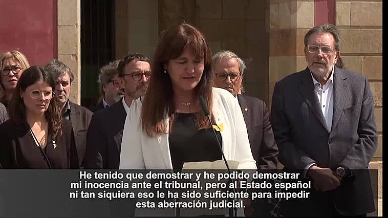 El TSJC condena a Laura Borràs a cuatro años y medio de cárcel por fraccionar contratos en la ILC