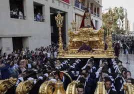 Retransmisión en directo de las procesiones del Lunes Santo en Málaga